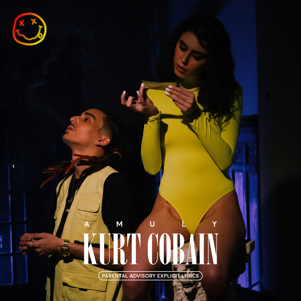 Album cover art for "Kurt Cobain" by Amuly