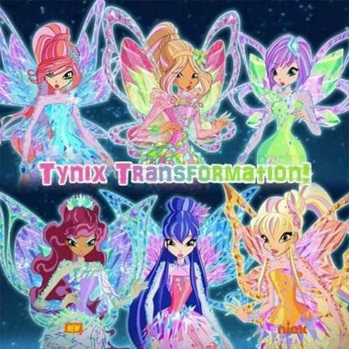 Album cover art for "Tynix" by Winx Club & Elisa Rosselli