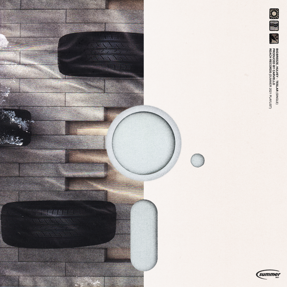 Album cover art for "Teslar" by BigBreeze