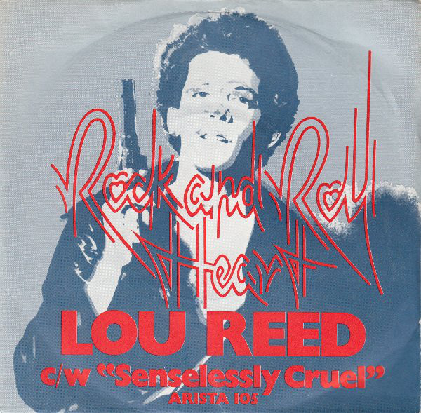 Album cover art for "Rock and Roll Heart" by Lou Reed
