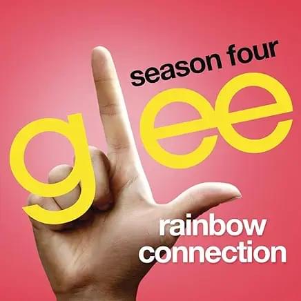 Album cover art for "Rainbow Connection" by Glee Cast