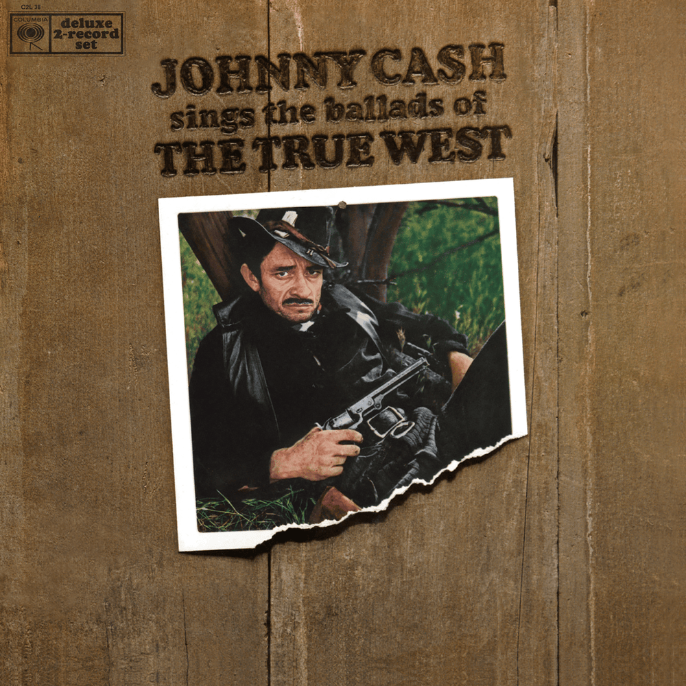 Album cover art for "The Road to Kaintuck" by Johnny Cash