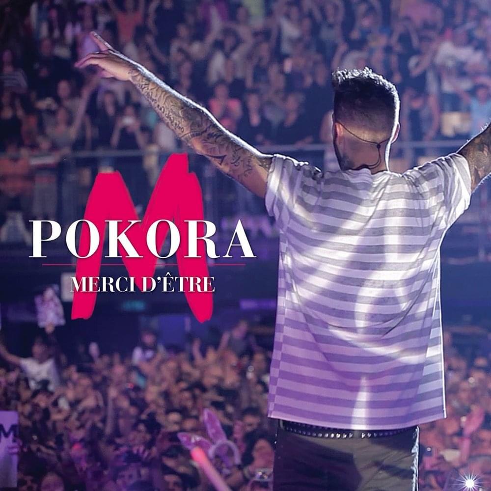 Album cover art for "Merci d’être" by M. Pokora