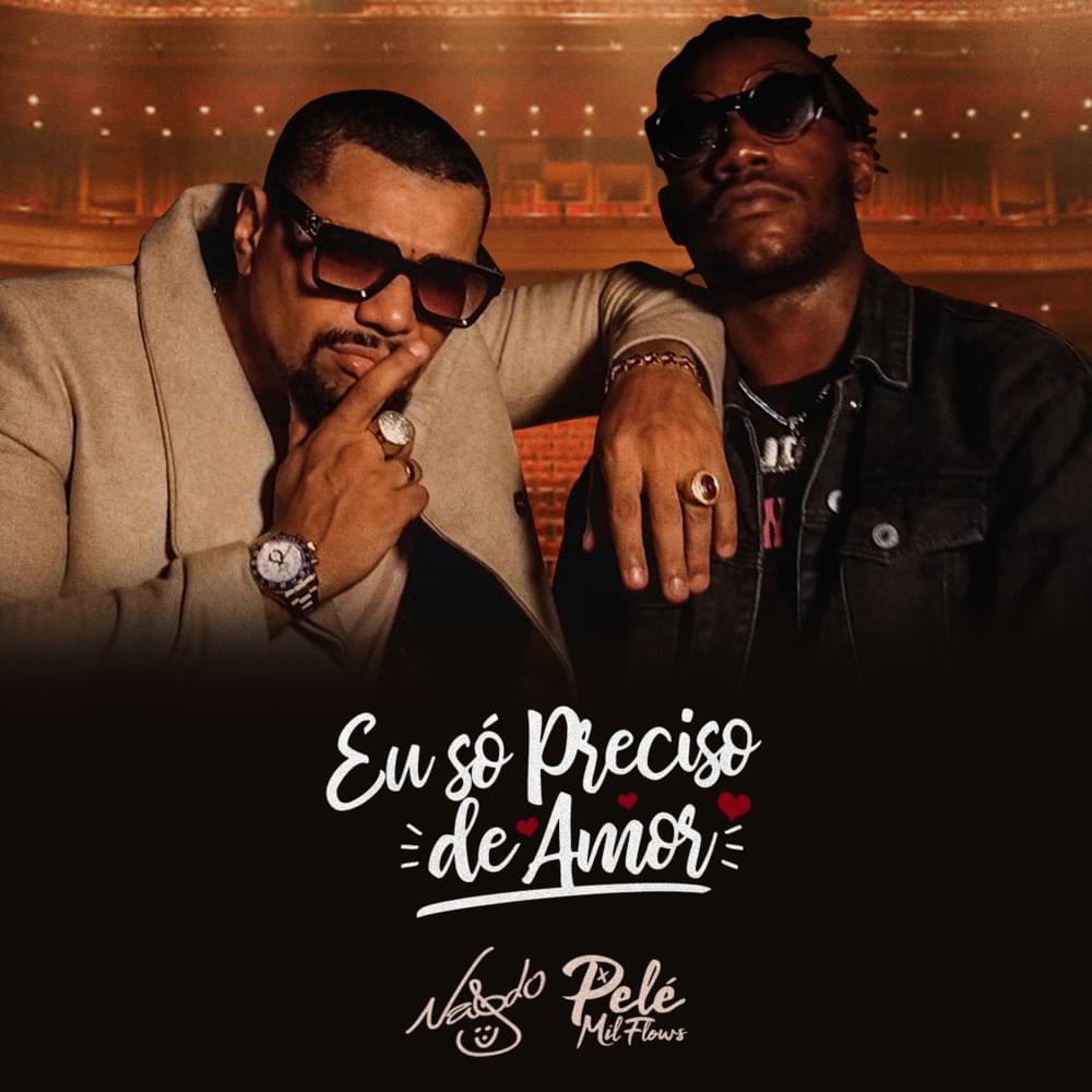 Album cover art for "Eu Só Preciso de Amor" by Naldo Benny