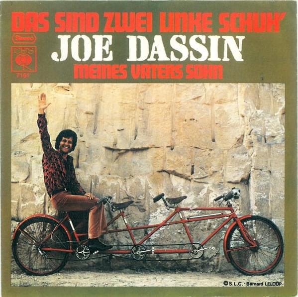 Album cover art for "Das Sind Zwei Linke Schuh’" by Joe Dassin