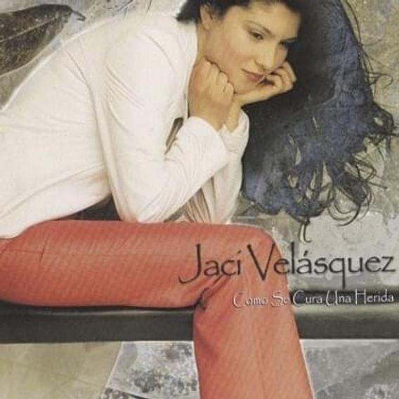 Album cover art for "Como Se Cura Una Herida" by Jaci Velasquez