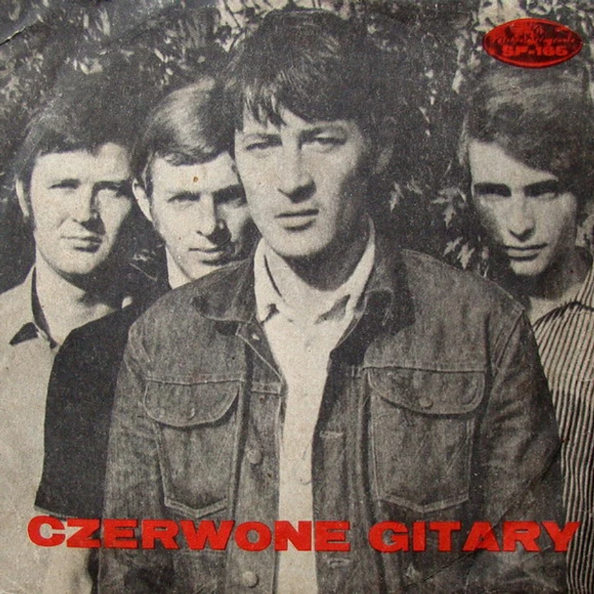 Album cover art for "Biały Krzyż" by Czerwone Gitary