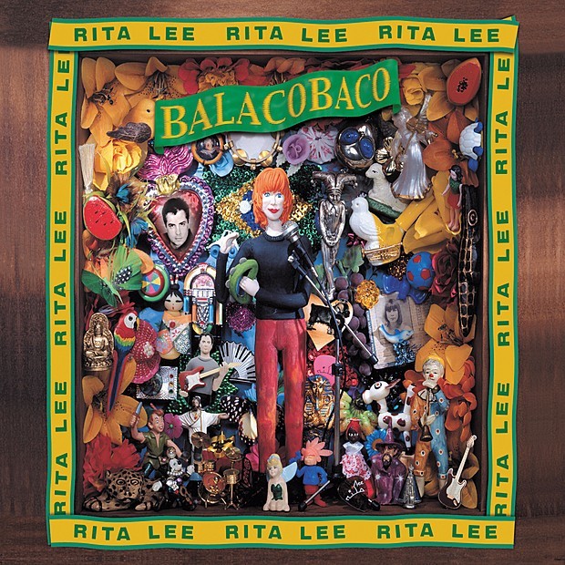 Album cover art for "Tudo Vira Bosta" by Rita Lee