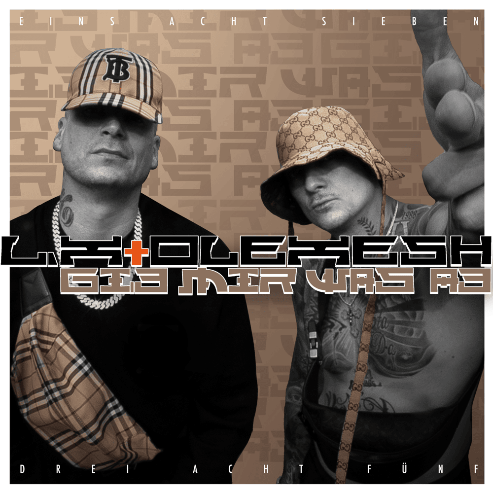 Album cover art for "Gib mir was ab" by LX