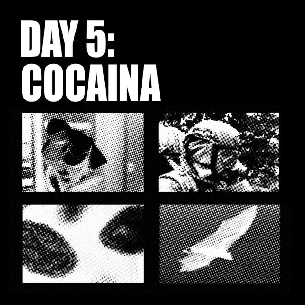 Album cover art for "Day 5: Cocaina" by Juelz