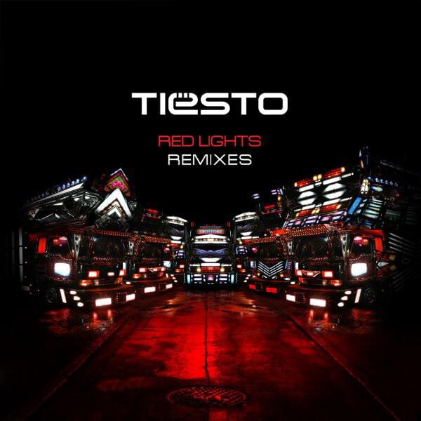 Album cover art for "Red Lights (Afrojack Remix)" by Tiësto