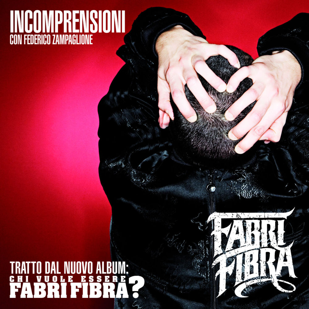 Album cover art for "Incomprensioni" by Fabri Fibra & Federico Zampaglione