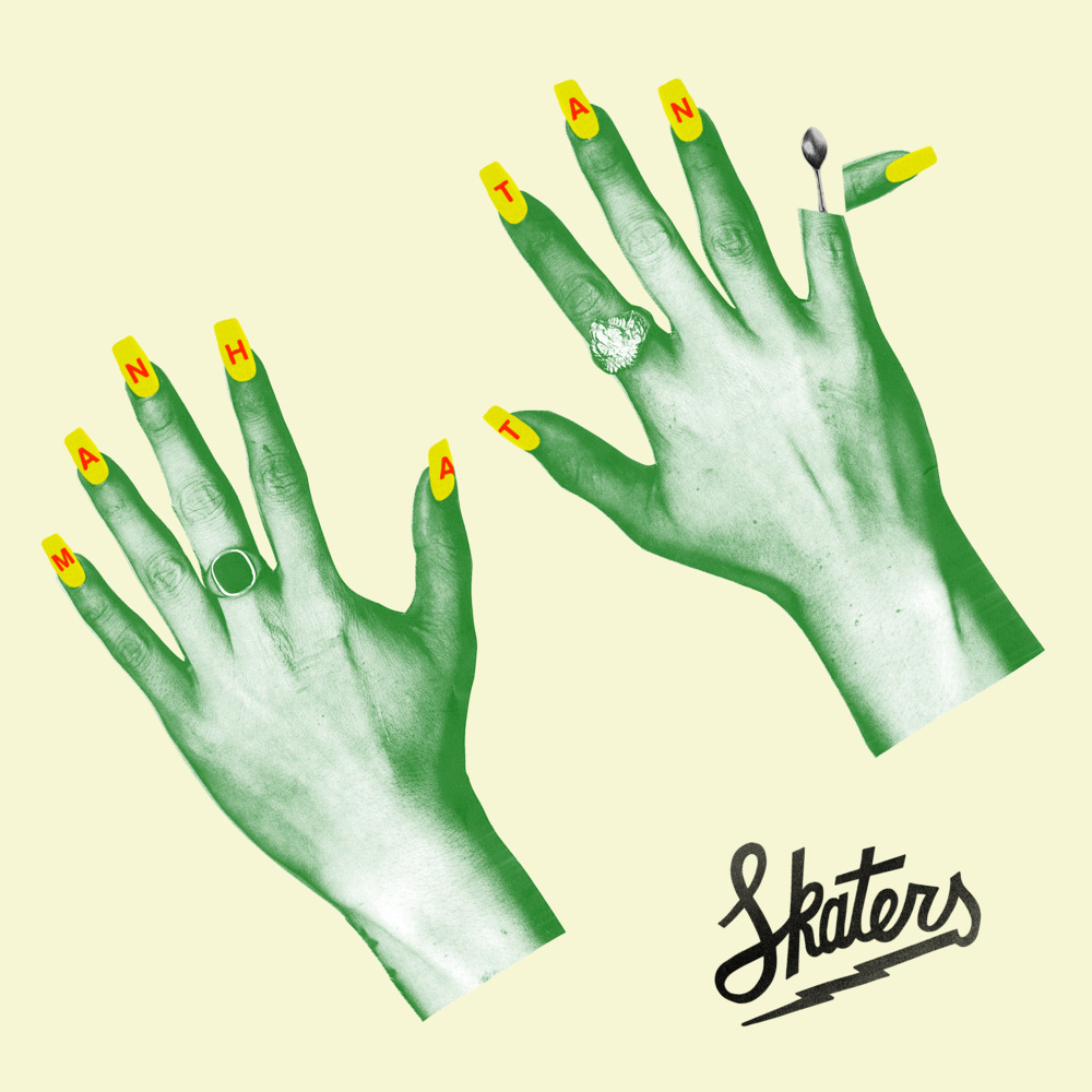 Album cover art for "This Much I Care" by Skaters