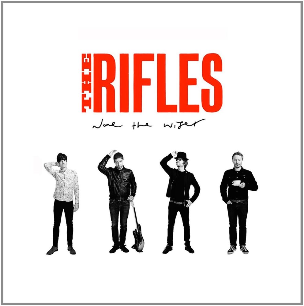 Album cover art for "Heebie Jeebies" by The Rifles