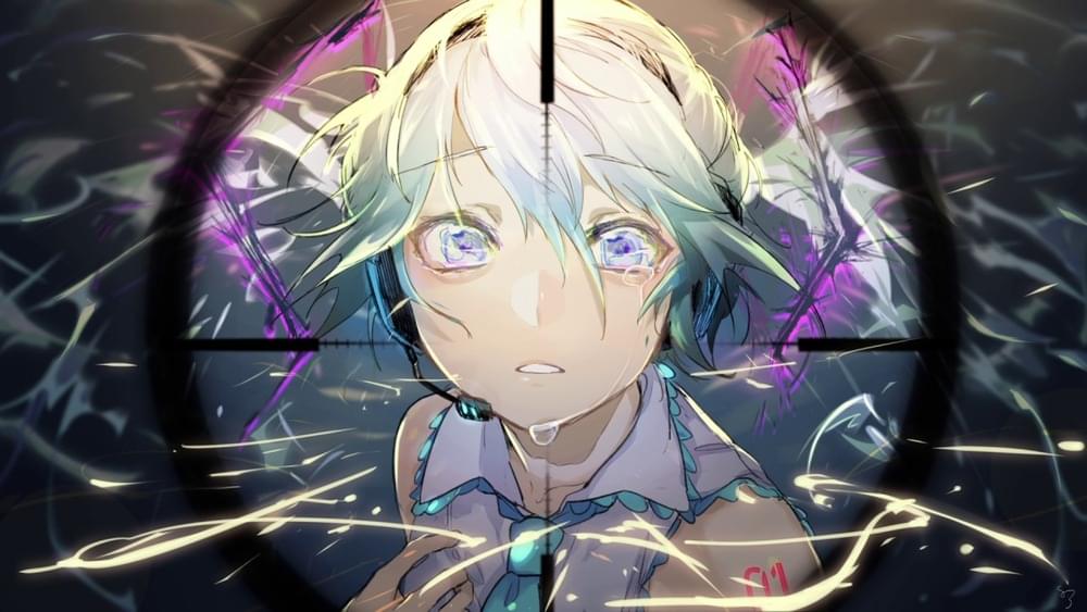 Album cover art for "ヒバナ (HIBANA)" by DECO*27 & 初音ミク (Hatsune Miku)