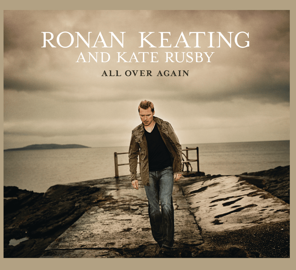 Album cover art for "All Over Again" by Ronan Keating & Kate Rusby