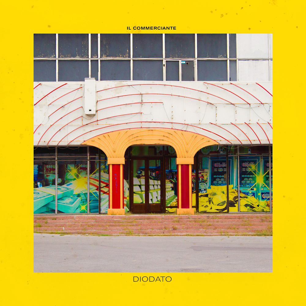 Album cover art for "Il commerciante" by Diodato