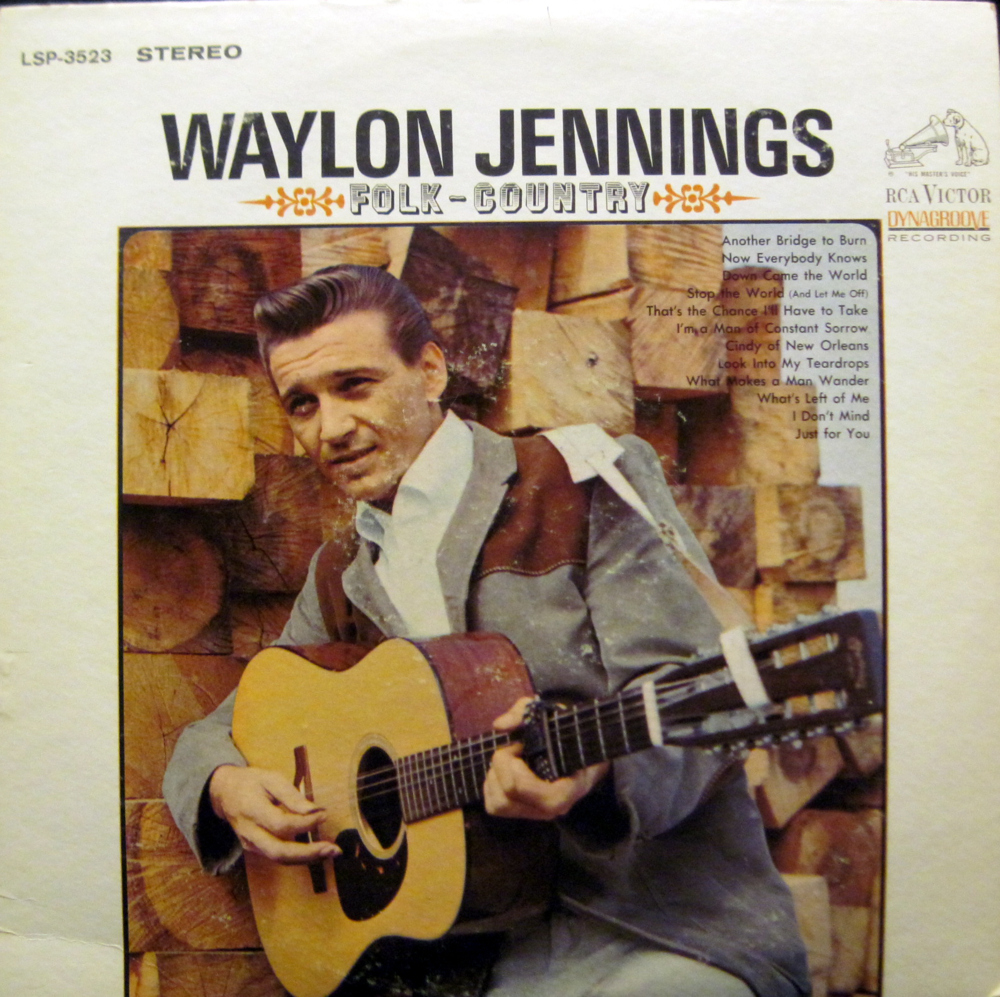 Album cover art for "I Don’t Mind" by Waylon Jennings