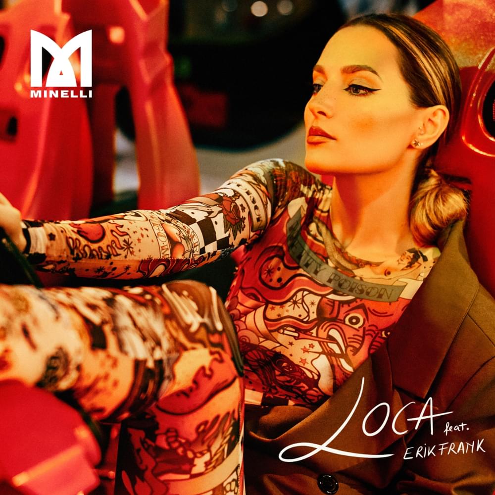 Album cover art for "Loca" by Minelli & Erik Frank