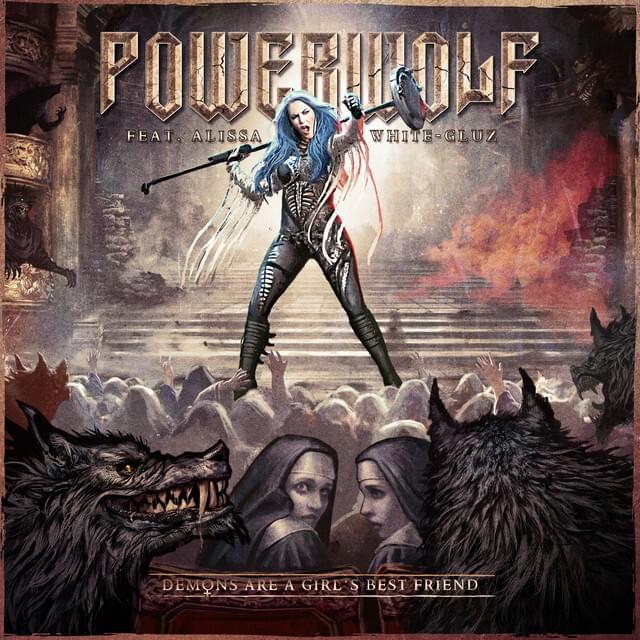 Album cover art for "Demons Are a Girl’s Best Friend (Missa Cantorem Version)" by Powerwolf & Alissa White-Gluz