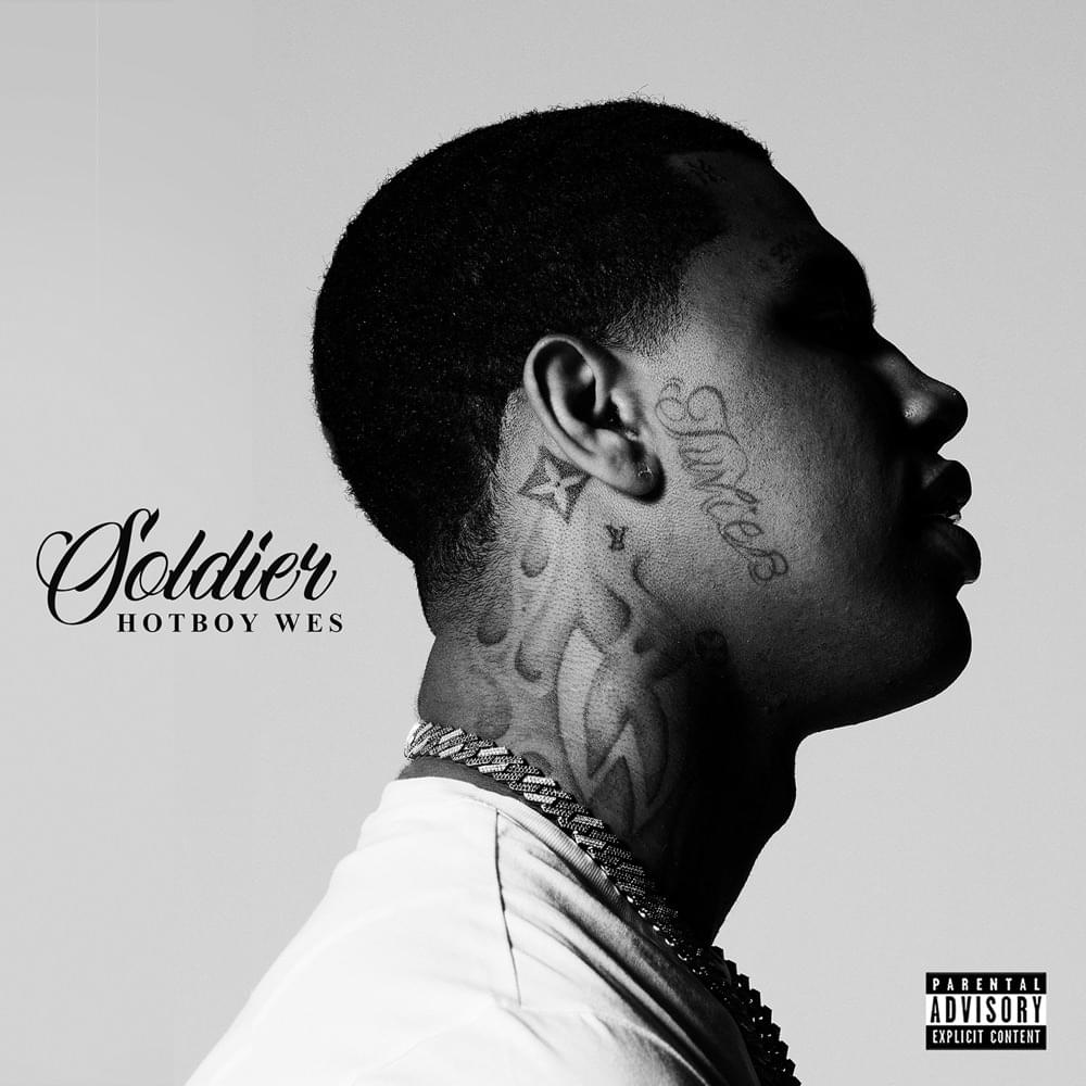 Album cover art for "Soldier" by Hotboy Wes