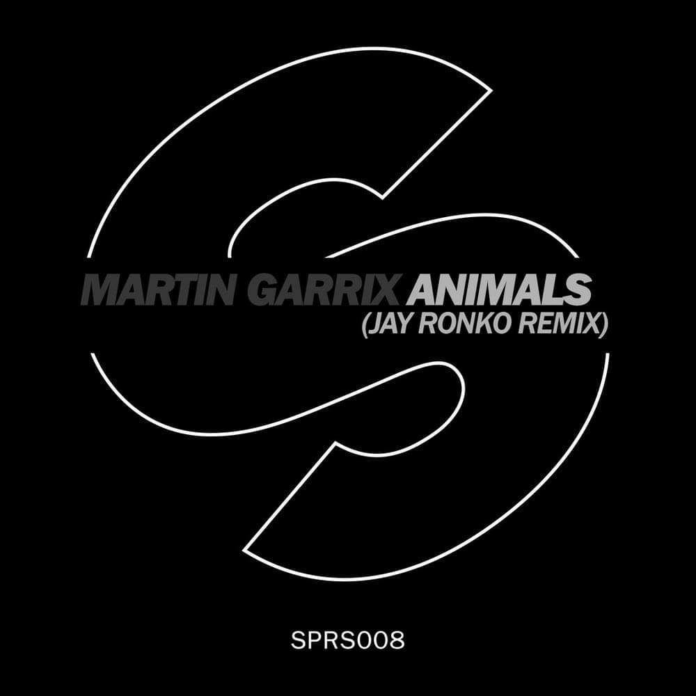 Album cover art for "Animals (Jay Ronko Remix)" by Martin Garrix