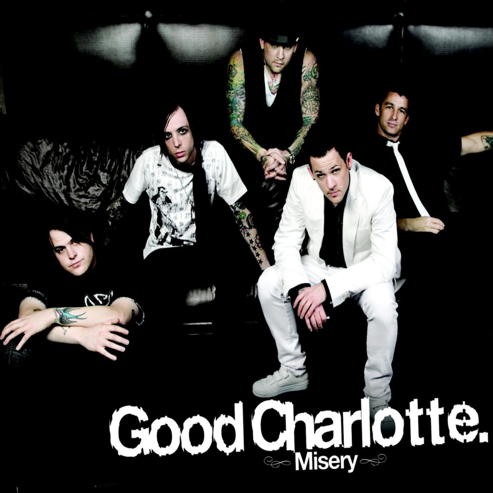 Album cover art for "Misery" by Good Charlotte