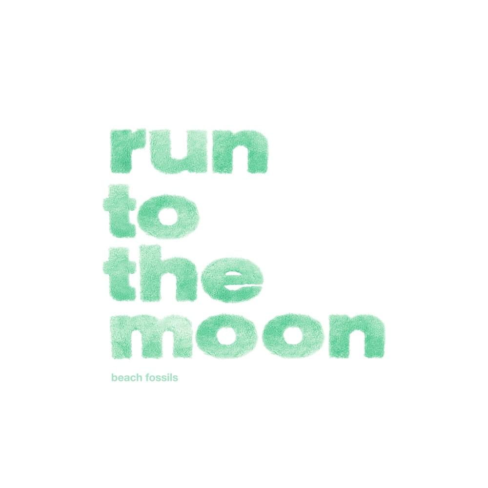 Album cover art for "Run to the Moon" by Beach Fossils