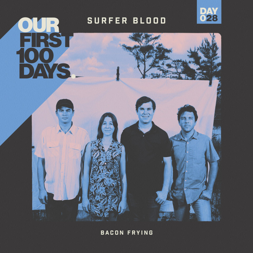 Album cover art for "Bacon Frying" by Surfer Blood