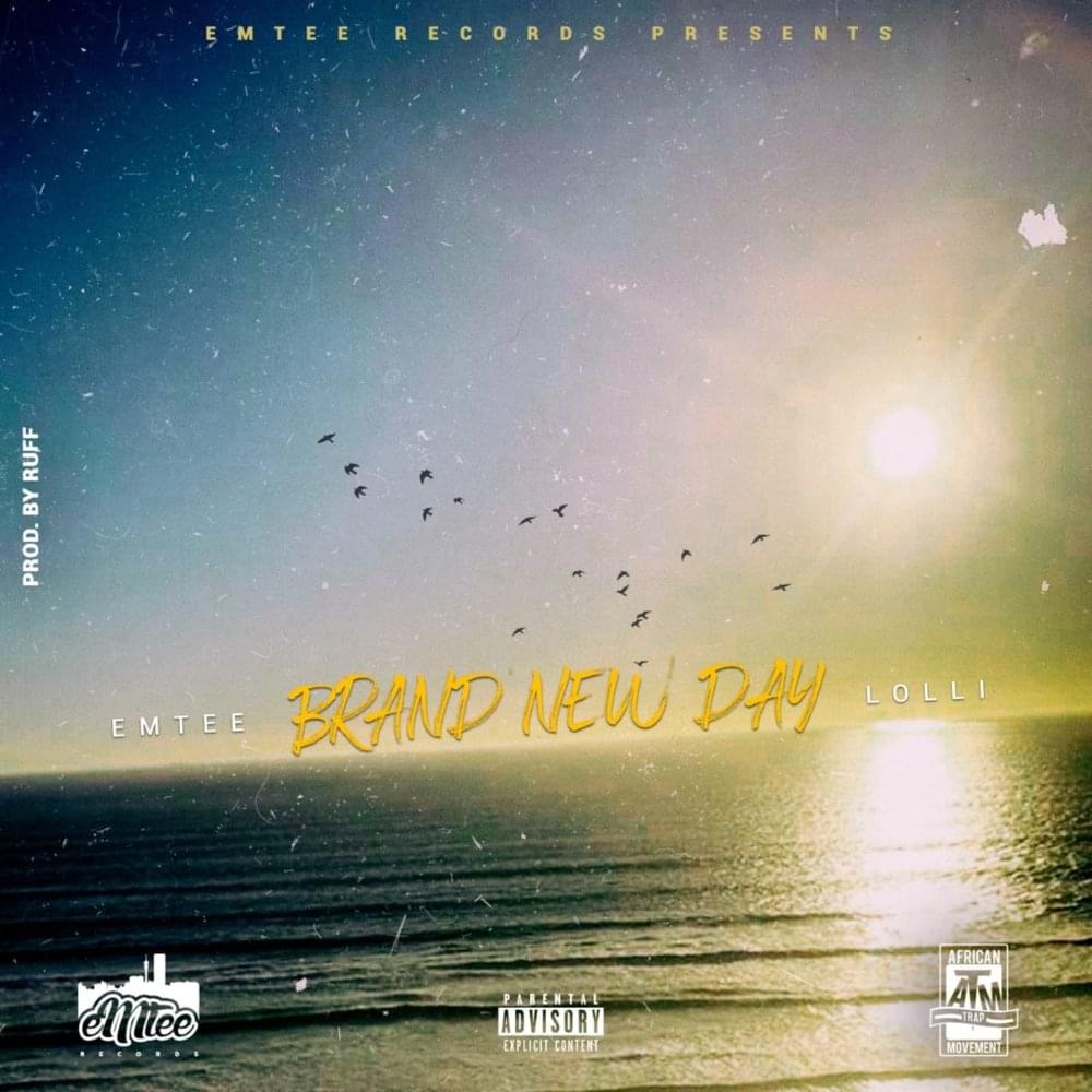 Album cover art for "Brand New Day" by Emtee & Lolli Native