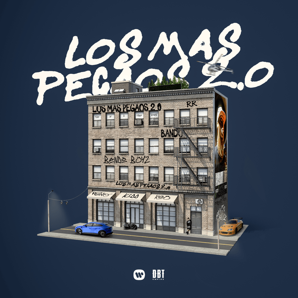 Album cover art for "Los Más Pegaos 2.0" by Kidd Keo