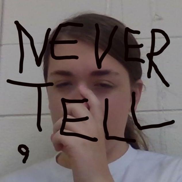 Album cover art for "NEVER TELL" by ​chicagoland