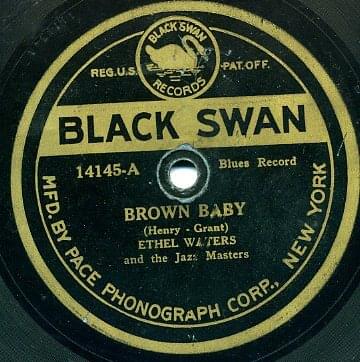 Album cover art for "Brown Baby" by Ethel Waters