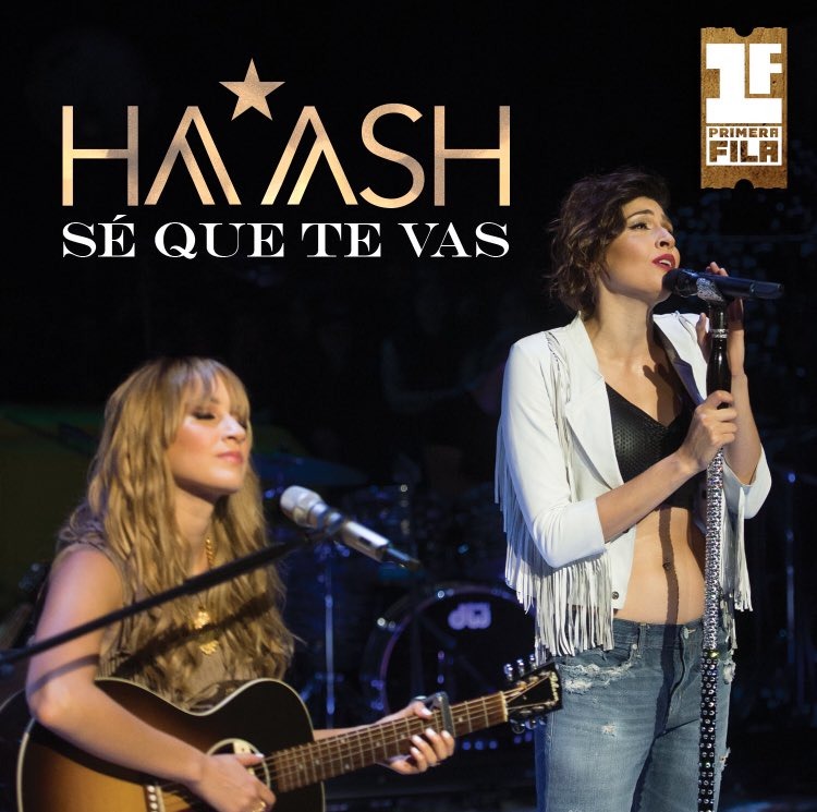 Album cover art for "Sé Que Te Vas (Primera Fila) [Versión Solo]" by Ha-Ash