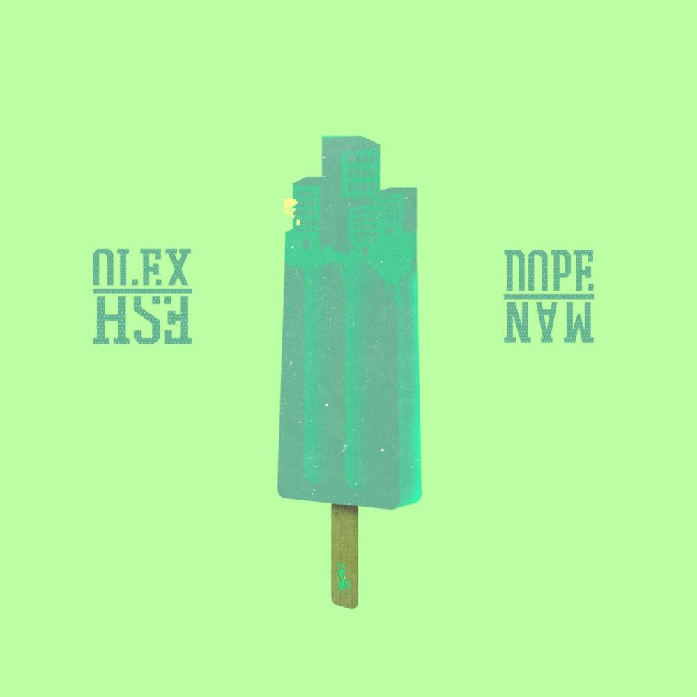 Album cover art for "Dopeman" by Olexesh