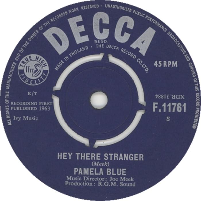 Hey There Stranger by Pamela Blue