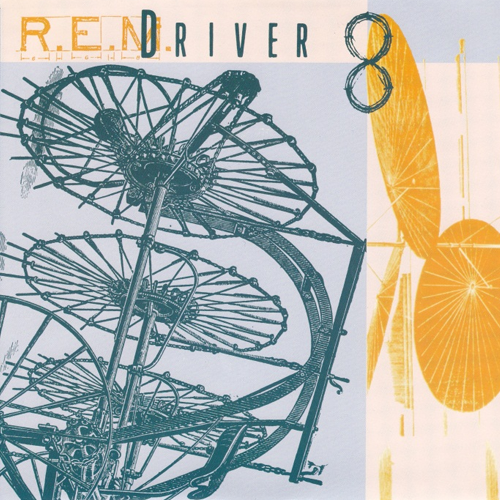 Album cover art for "Driver 8" by R.E.M.
