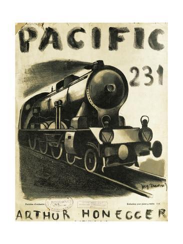 Album cover art for "Pacific 231" by Arthur Honegger