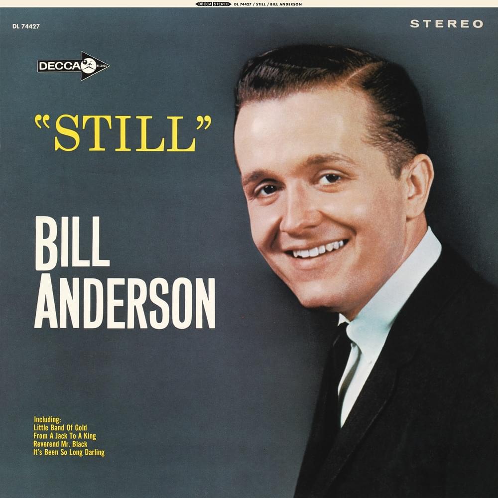 Album cover art for "Happiness" by Bill Anderson