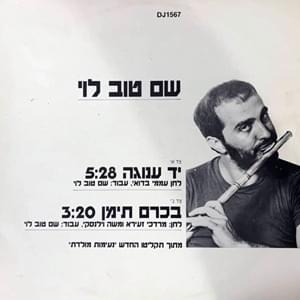 Album cover art for "Bekerem Teiman - בכרם תימן" by Shem Tov Levi - שם טוב לוי