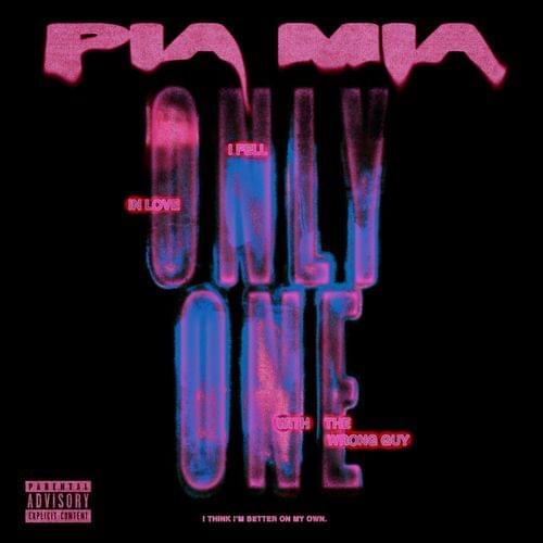 Album cover art for "Only One" by Pia Mia
