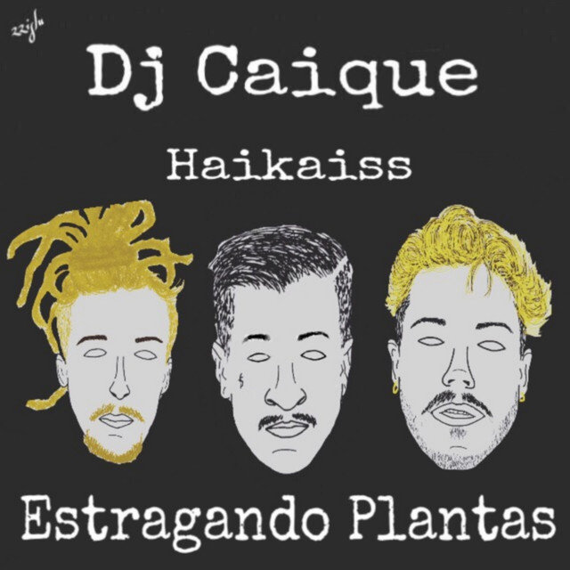 Album cover art for "Estragando Plantas (Remix)" by DJ Caique & Haikaiss