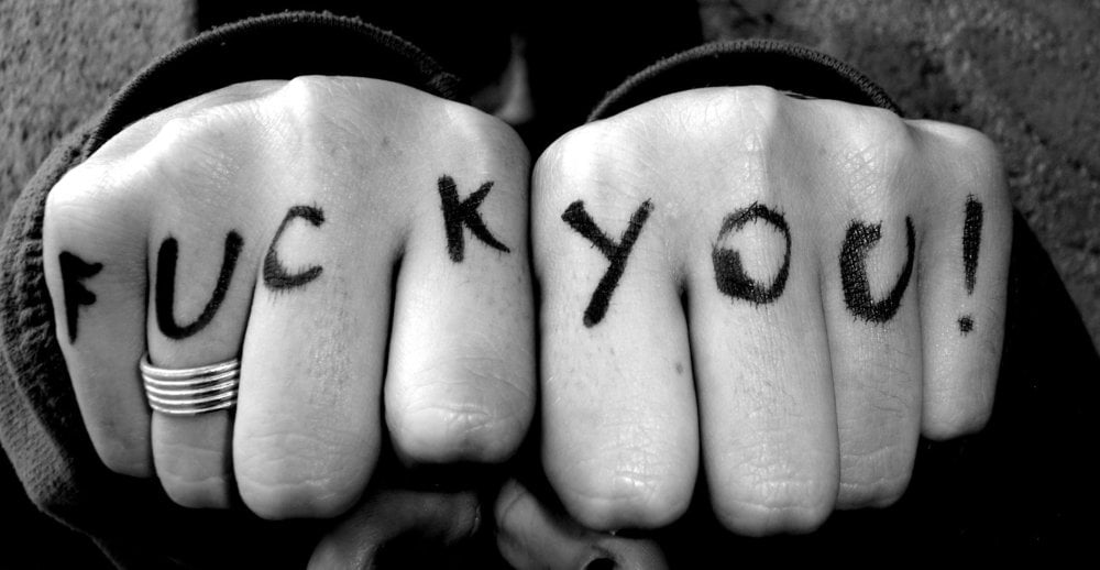 Album cover art for "Fuck You Symphony" by Favorite