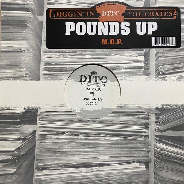 Album cover art for "Pounds Up" by M.O.P.