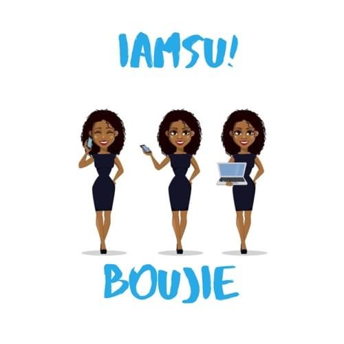 Album cover art for "Boujie" by Iamsu!