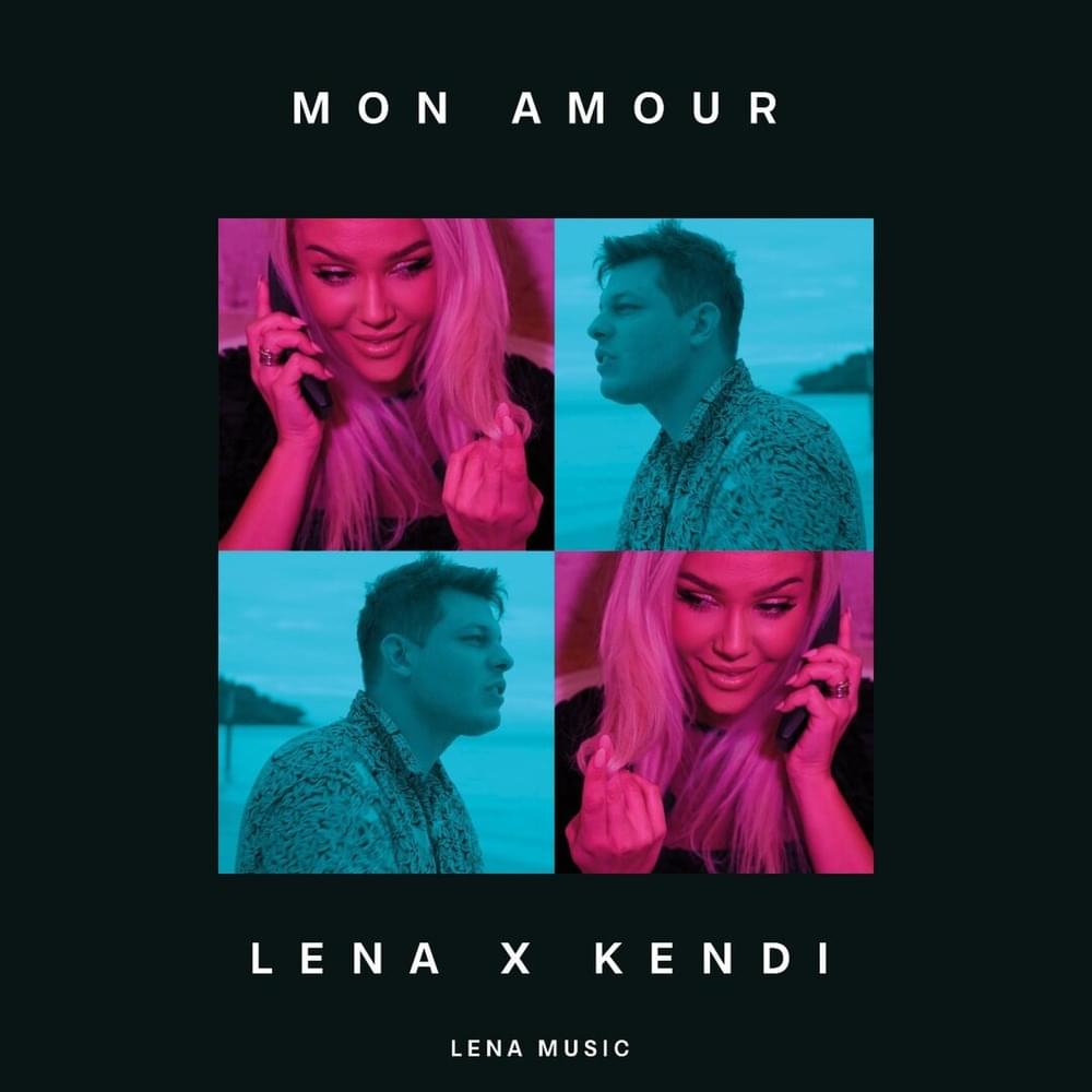 Album cover art for "Mon Amour" by Lena Kovačević & Kendi