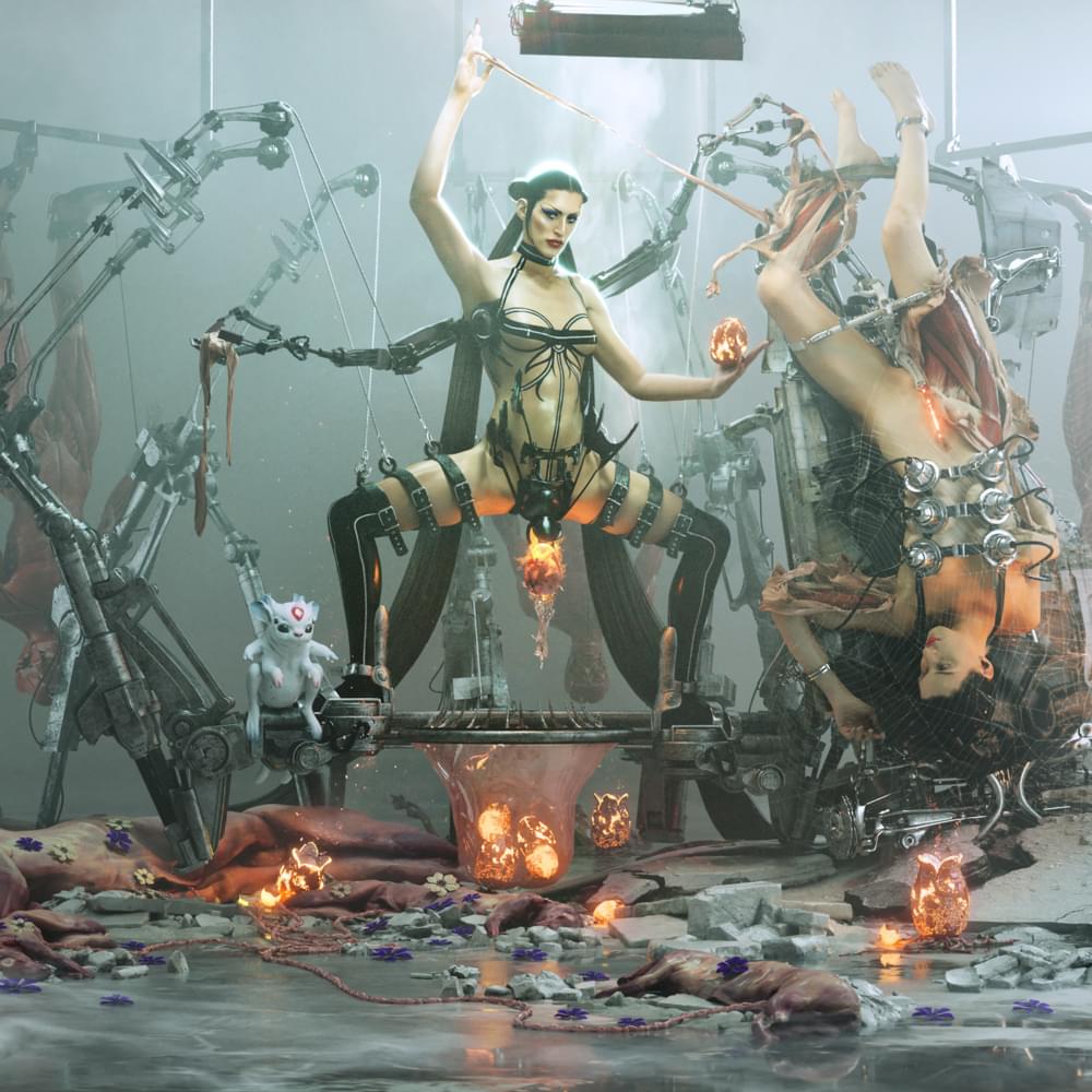 Album cover art for "Doña" by Arca