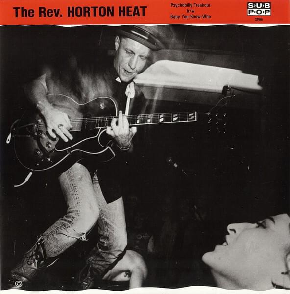 Album cover art for "Psychobilly Freakout" by Reverend Horton Heat
