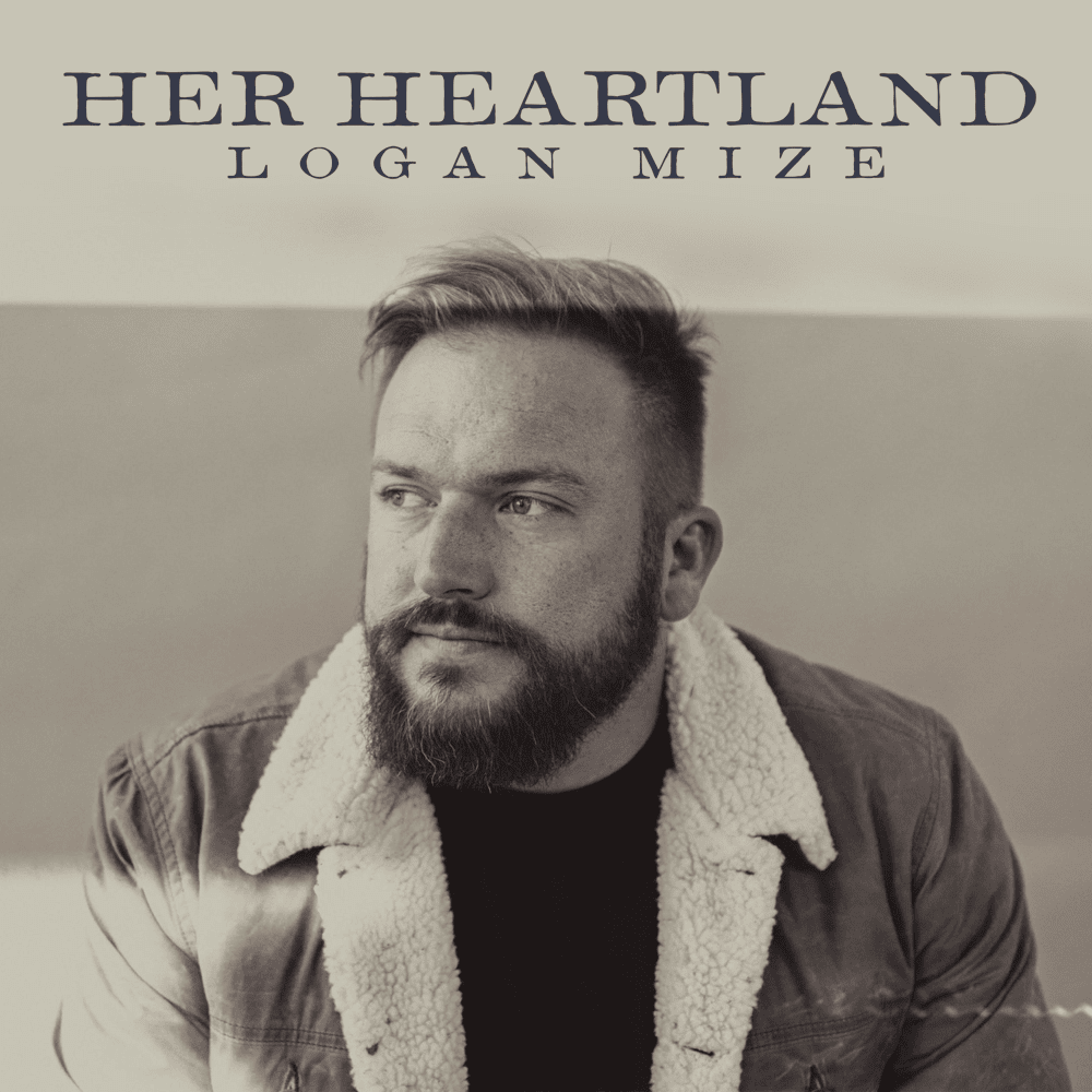 Album cover art for "Her Heartland" by Logan Mize