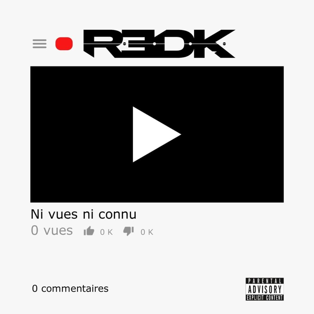 Album cover art for "Ni vues ni connu" by R.E.D.K.